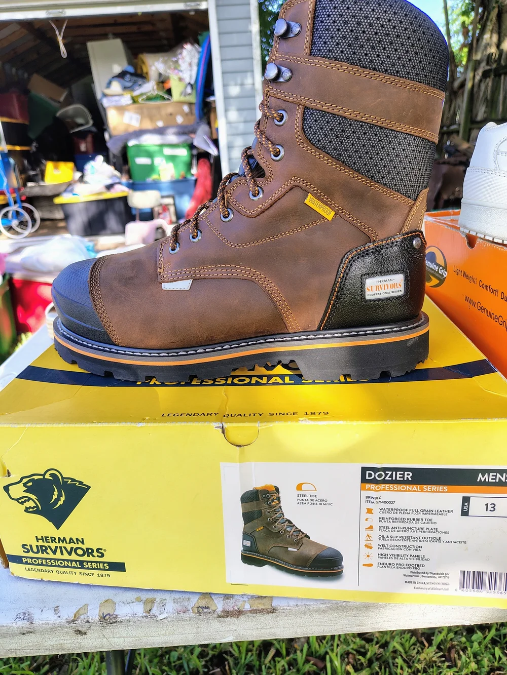 Herman Survivors Professional Men's Dozier Waterproof 8